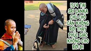 Xúc Động: Chú Chó Cắn Áo Thầy Phúc Giác Không Rời, Ngăn Đoàn Thầy Minh Tuệ Rời Đi